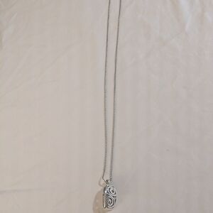 London Groove Badge Clip Necklace